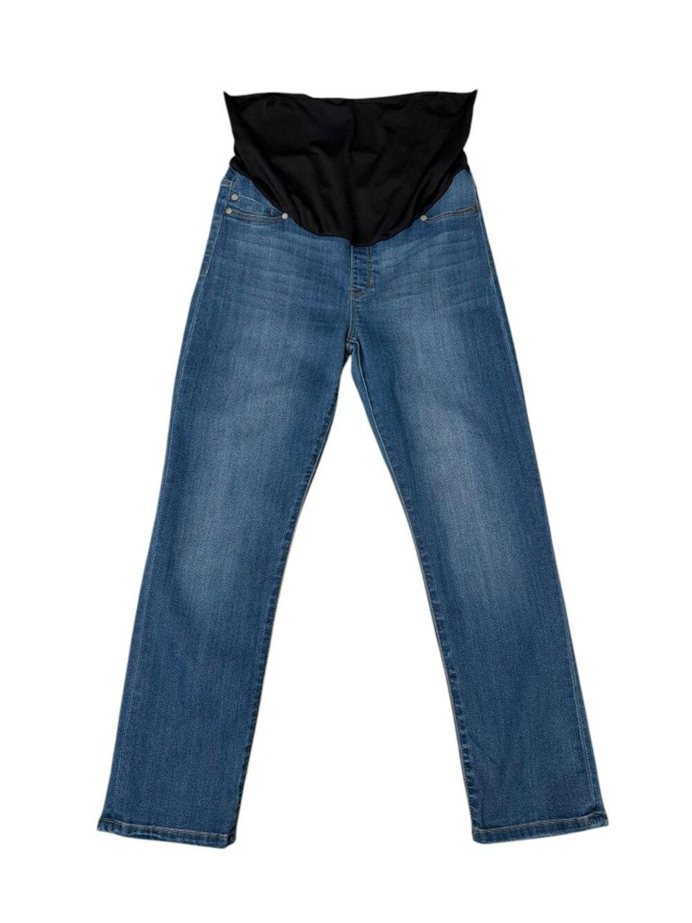Liverpool Maternity Capri Stretch Denim Jeans Size Medium (29-32” Waist) x 26”L